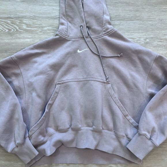 Nike Hoodie Sweatshirt Mauve Women's-Size S - Picture 3 of 9